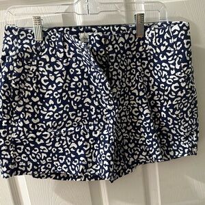 NWT Vineyard Vines leopard print shorts, size 4